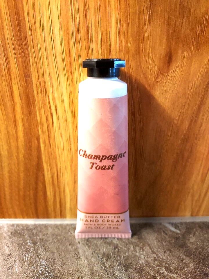 Bath &amp; Body Works Hand Cream 1 oz Travel Size NEW Champagne Toast Shea B... - $3.95