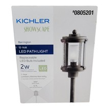 Kichler Showscape Series Spot Light Landscape LED 2W 0805201 Barrington - £55.82 GBP