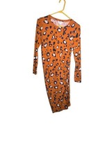 3.1 Phillip Lim Target Womens Size XS Animal Leopard Print Dress Fitted Ruched - £9.72 GBP