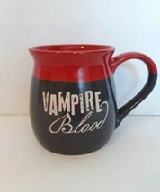 &quot;Vampire Blood&quot; Big Black &amp; Red High Quality 20oz Ceramic Mug - Spooky &amp; Fun NEW - £11.10 GBP