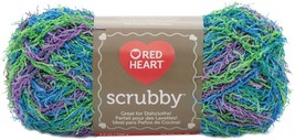 Red Heart Scrubby Yarn-Capri E833-940 - £16.65 GBP