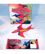 12 DINOSAUR GLIDERS fly air plane dino soar flying glide bulk party favo... - $6.43 CAD