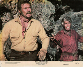 The Last Hard Men original 1976 8x10 lobby card Charlton Heston James Co... - $25.00