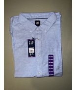 Gap Oxford Shirt Button Down Men’s XXL Dutch Blue Long Sleeve - $545.48 MXN