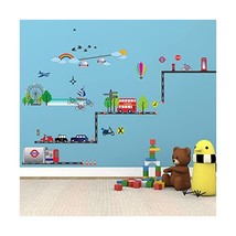 Walplus Wall Stickers London Transport Removable Self-Adhesive Mural Art... - £8.98 GBP