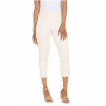 Isaac Mizrahi Petite 24/7 Stretch Crop Pants w/ Scallop Hem Reg 0 New A3... - $19.79