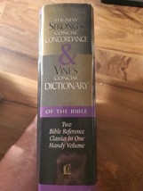 Strong&#39;s Concise Concordance And Vine&#39;s Concise Dictionary Of The Bible ... - £12.40 GBP