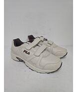Fila Talon 2 Athletic Hook &amp; Loop Sneakers 1GW00719-925 Beige Size 13M - $56.99
