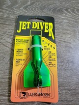 Luhr Jensen jet diver diving planer system #10 dives to 10&#39; Green  5540-... - £23.07 GBP