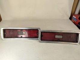1970 To 1971 Chevy Nova Tail Lights LH  And RH Assemblies OEM - $2,427.64 MXN
