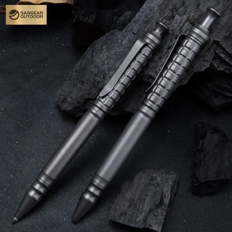 Multi-functional Sport EDC Titanium Alloy Pen with Collection Writing Portable - £30.93 GBP