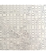 Philadelphia City Map 1935 Pennsylvania Antique Atlas Street View 14x11&quot;... - $55.48 CAD