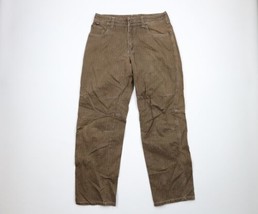 Vintage Kuhl Mountain Mens 32x32 Faded Patina Dye Striped Wide Leg Jeans... - £69.62 GBP