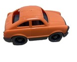 Green Toys Mini Orange Car Made from Recycled Plastics 4 inches - $10.51