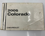2005 Chevrolet Colorado Owners Manual Handbook OEM M04B46032 - $44.99
