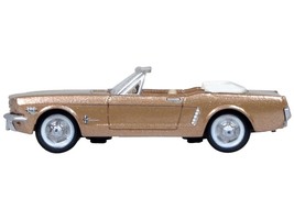 1965 Ford Mustang Convertible Prairie Bronze Metallic 1/87 (HO) Scale Diecast Mo - £21.70 GBP