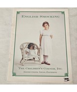 English Smocking by Bailew, Caldwell, &amp; King 1991 Leaflet - £10.94 GBP