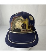 United States Post Office Zip+4 Express Mail Snapback Hat Moon USPS Twin... - £27.24 GBP