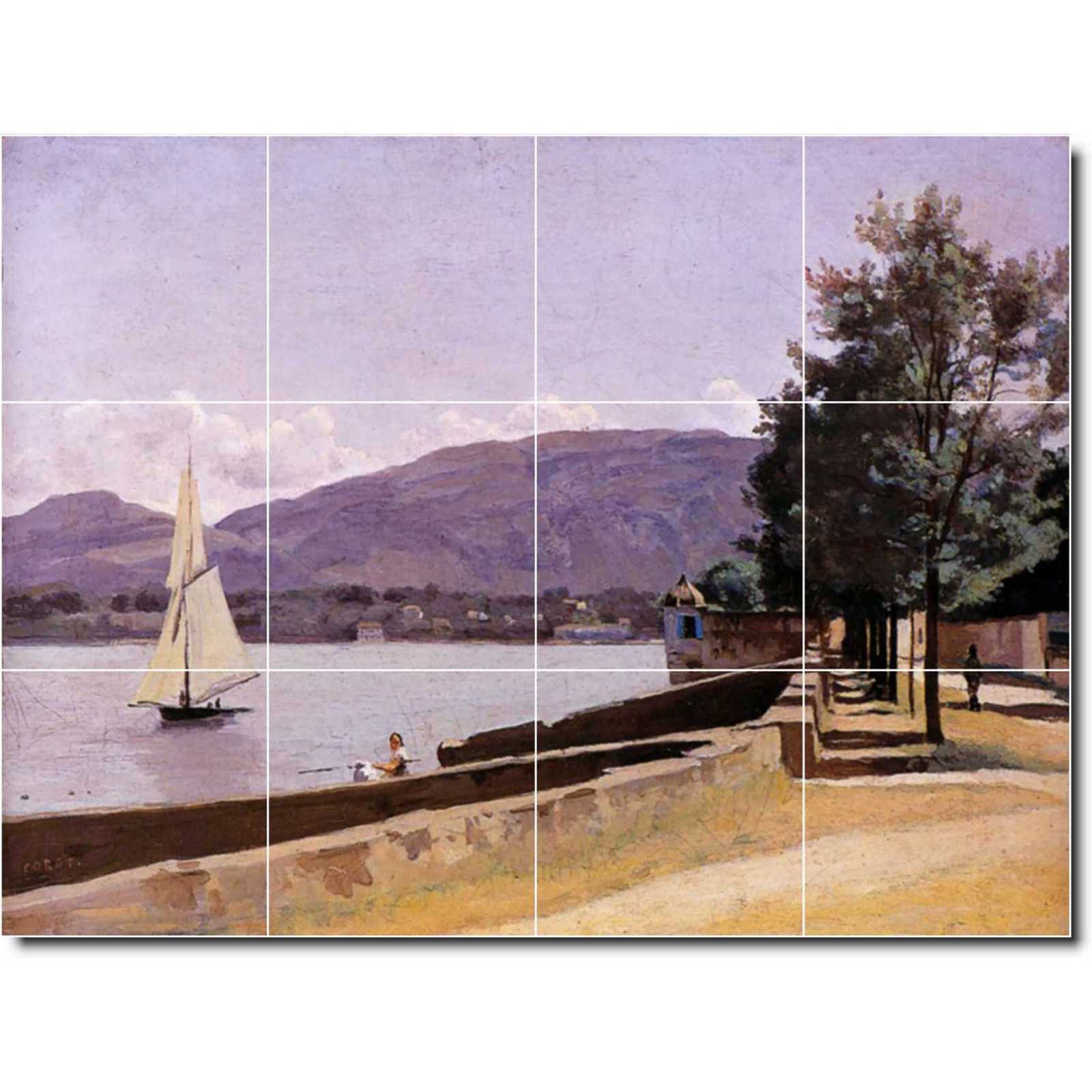 Corot jean le quai des paquis geneva