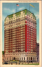 Vtg Postcard The Blackstone Hotel, Chicago IL - $5.84