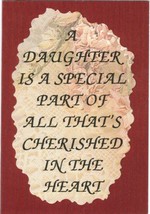 Love Note Any Occasion Greeting Cards 2024C A Daughter Is A Special Part... - £1.56 GBP