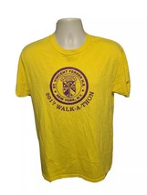 2017 St Vincent Ferrer HS New York Walk A Thon Adult Medium Yellow TShirt - £14.21 GBP