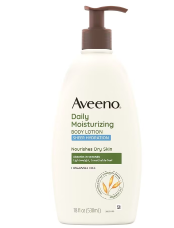 Aveeno Sheer Hydration Body Lotion Fragrance-Free 18.0fl oz - £44.58 GBP