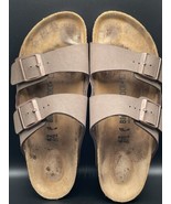 Birkenstock Germany 42 270 L11 M9 Sandals Slides Shoes Leather - $58.91