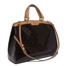 Louis Vuitton Brea New Vernis Gm Rouge Fauviste Amarante Leather Tote - £2,298.09 GBP