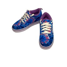 Heelys Pro 20 Blue and Purple Tie Dye Skate Shoes Size YOUTH2 - £31.64 GBP