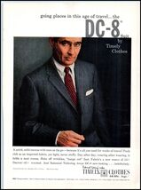 1950s Timely Clothes &quot;The DC-8&quot; Men&#39;s Suit PRINT AD BX2 - $87.98 MXN