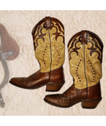 Vintage Boulet Western Boots Womens Size 7C Pre-Loved #4123  - $169.99