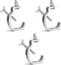 Zyamy 3Pcs Stage Light Clamp Hook Aluminum Alloy Truss, 2 Inch Od Tube/Pipe - £30.48 GBP