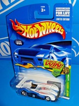 Hot Wheels 2002 Treasure Hunt Panoz LMP-1 Roadster S White &amp; Blue w/ Real Riders - £7.75 GBP