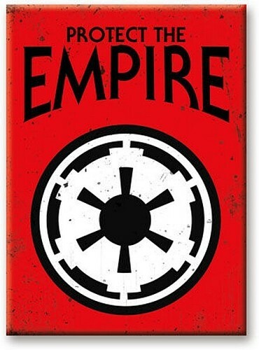 Star Wars Imperial Symbol Protect the Empire Art Image Refrigerator Magn... - $3.99