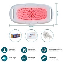 100 LEDs Red Light Therapy Panel Laser for Full Body Pain Relief &amp; Skin ... - £33.08 GBP