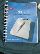 Cpt Expert (Spiral Edition) 2006 by Ingenix (2005, Spiral) - $6.79 CAD