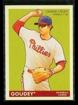 2009 Upper Deck Goudey Baseball Trading Card #153 Chase Utley Phillies - $9.74