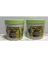 Garnier Fructis Smoothing Treat Hair 1 Minute Mask w/Avocado Extract 2 B... - £8.89 GBP