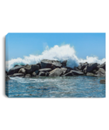 Canvas Print &quot;Breakwater&quot; - $39.59+