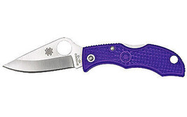 Spyderco Ladybug3 Purple Frn Plain - $50.25