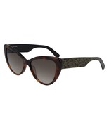 NEW Longchamp LO663S 215 Havana Sunglasses with Green Lenses &amp; Longchamp... - $111.07 CAD