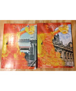 Lincoln Interactive QSP Spanish Part 1 &amp; Spanish Part 2 Language Workboo... - $22.53