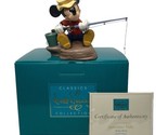 WDCC &quot;Somethin&#39; Fishy&quot; Mickey Mouse from Disney&#39;s The Simple Things in B... - $135.58