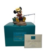 WDCC &quot;Somethin&#39; Fishy&quot; Mickey Mouse from Disney&#39;s The Simple Things in B... - £106.65 GBP