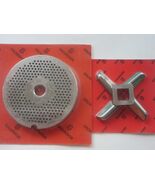 *COMBO* #22 x 1/16" (2mm) holes Meat Grinder Plate &amp; HEAVY DUTY KNIFE - $37.28