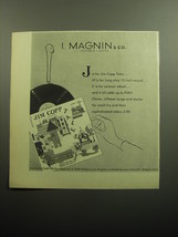 1958 I. Magnin &amp; Co. Album Jim Copp Tales Ad - J is for Jim Copp Tales - £14.50 GBP