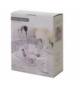 US Acrylic Small Clear Plastic Cosmetic Organizer with Removable Compart... - $17.58 CAD