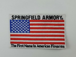 Springfield Armory Embroidered Patch U.S Flag The First Name in American... - $7.13