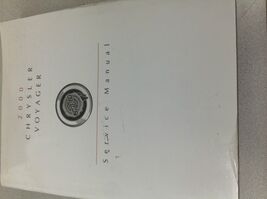 2000 CHRYSLER TOWN &amp; COUNTRY VOYAGER CARAVAN Service Shop Repair Manual ... - $81.51 CAD